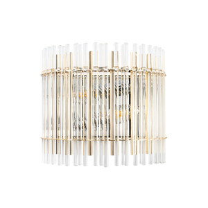 Бра Crystal Lux AURELIO AP2 GOLD+CHROME/TRANSPARENT