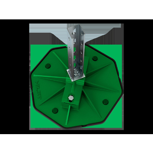 Противопожарная кровельная опора HILST PLATFORM F MV с антивб.ковр. без профиля