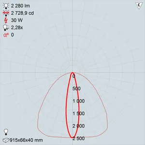 GALAD Вега LED-30-Ellipse W3000