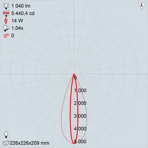 GALAD Аврора LED-14-Ellipse W2200