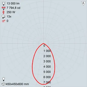 РСП50-250-001 КСС типа Г