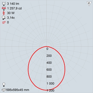 GALAD Кайро 600 LED-30ВОМ3500