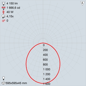 GALAD Кайро 600 LED-40ВОМ3500