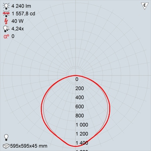 GALAD Кайро 600 LED-40ВП3500