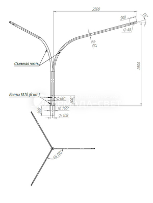 К3К-2,5-2,5-К165(108)-0,057-(15-180)